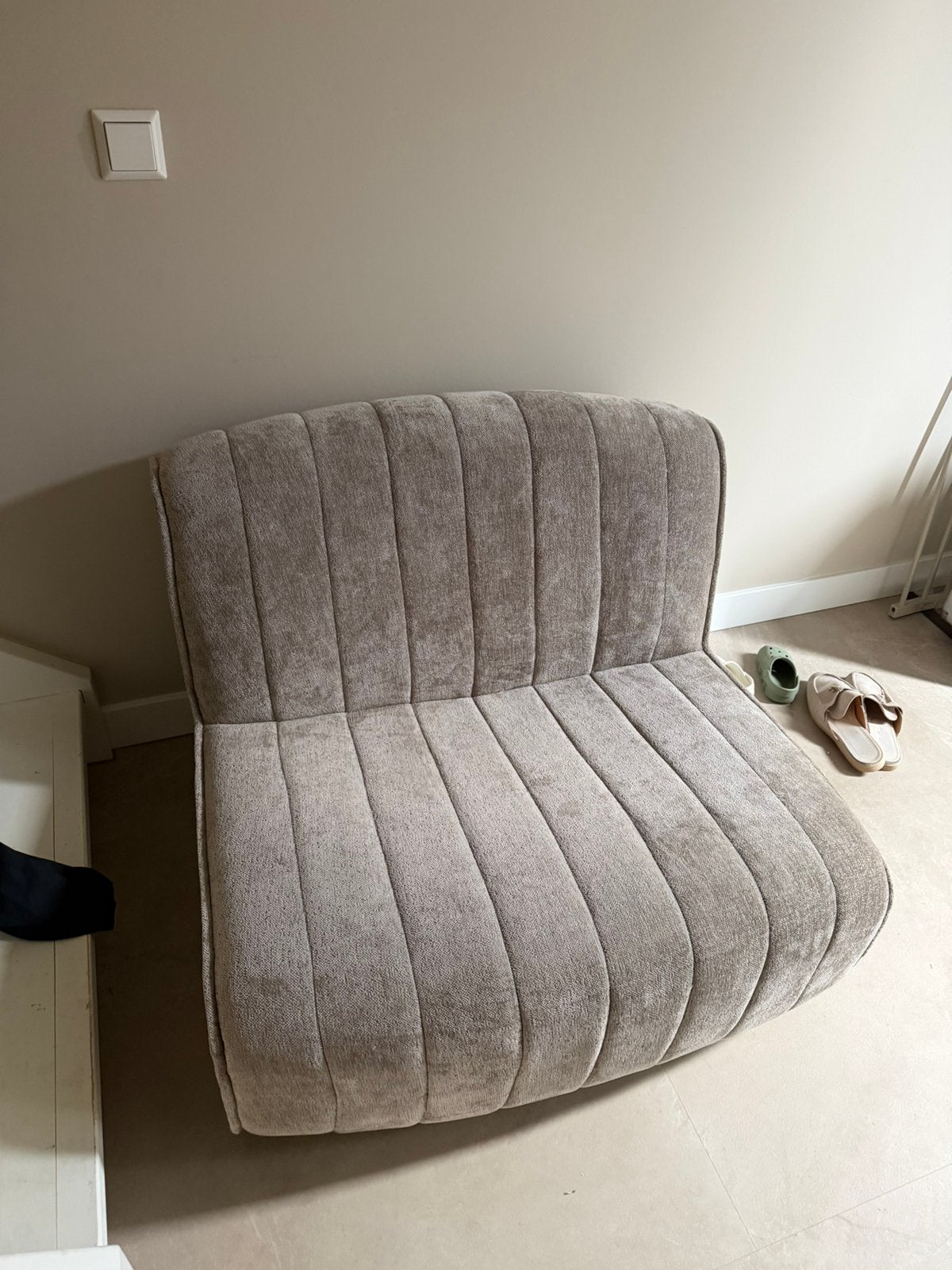 Kwantum busto zand, Huis en Inrichting, Ophalen, Zo goed als nieuw, Eenpersoons, 90 cm