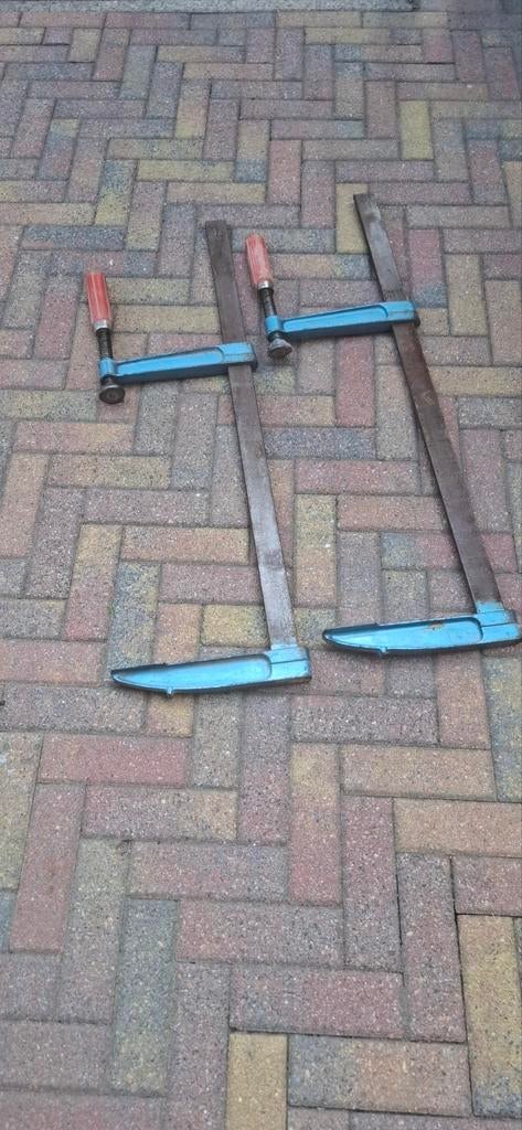 Set van 2 robuuste lijmklemmen, Ophalen, Gebruikt