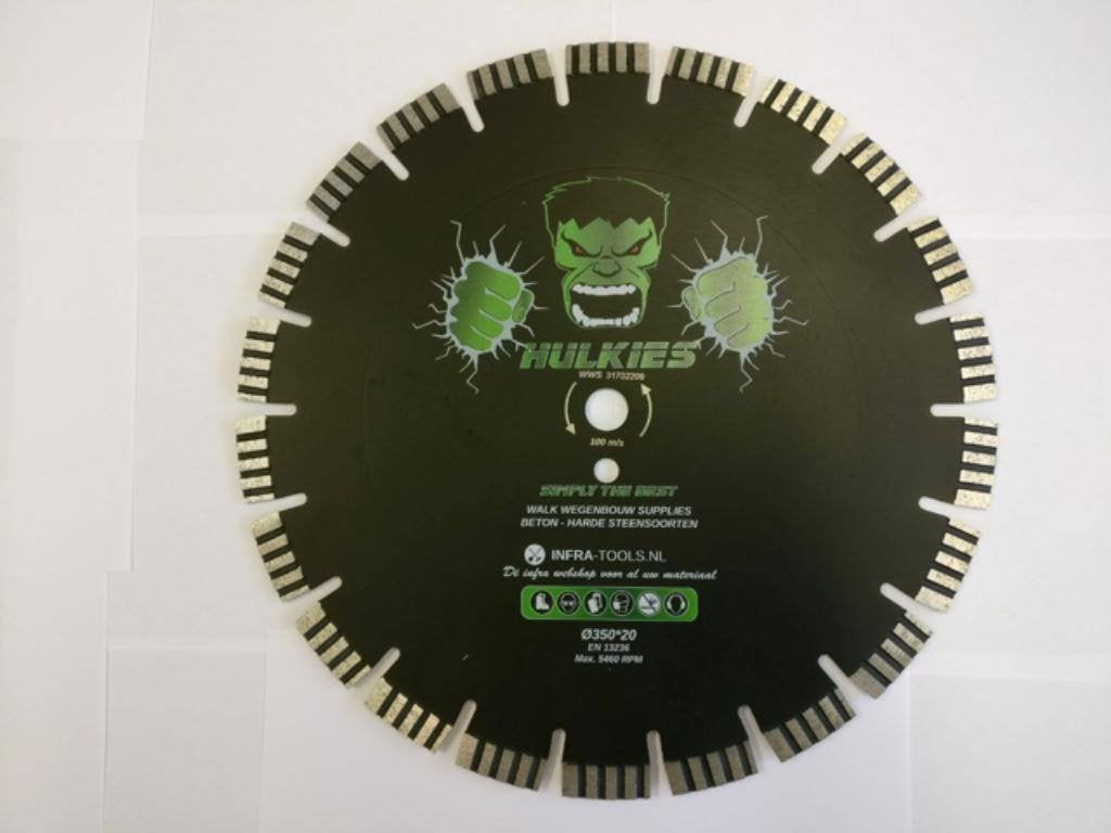 Diamantblad HULKIE | VEEL METERS | NIET GOED GELD TERUG!!, 70 mm of meer, Overige typen, Nieuw, Ophalen of Verzenden