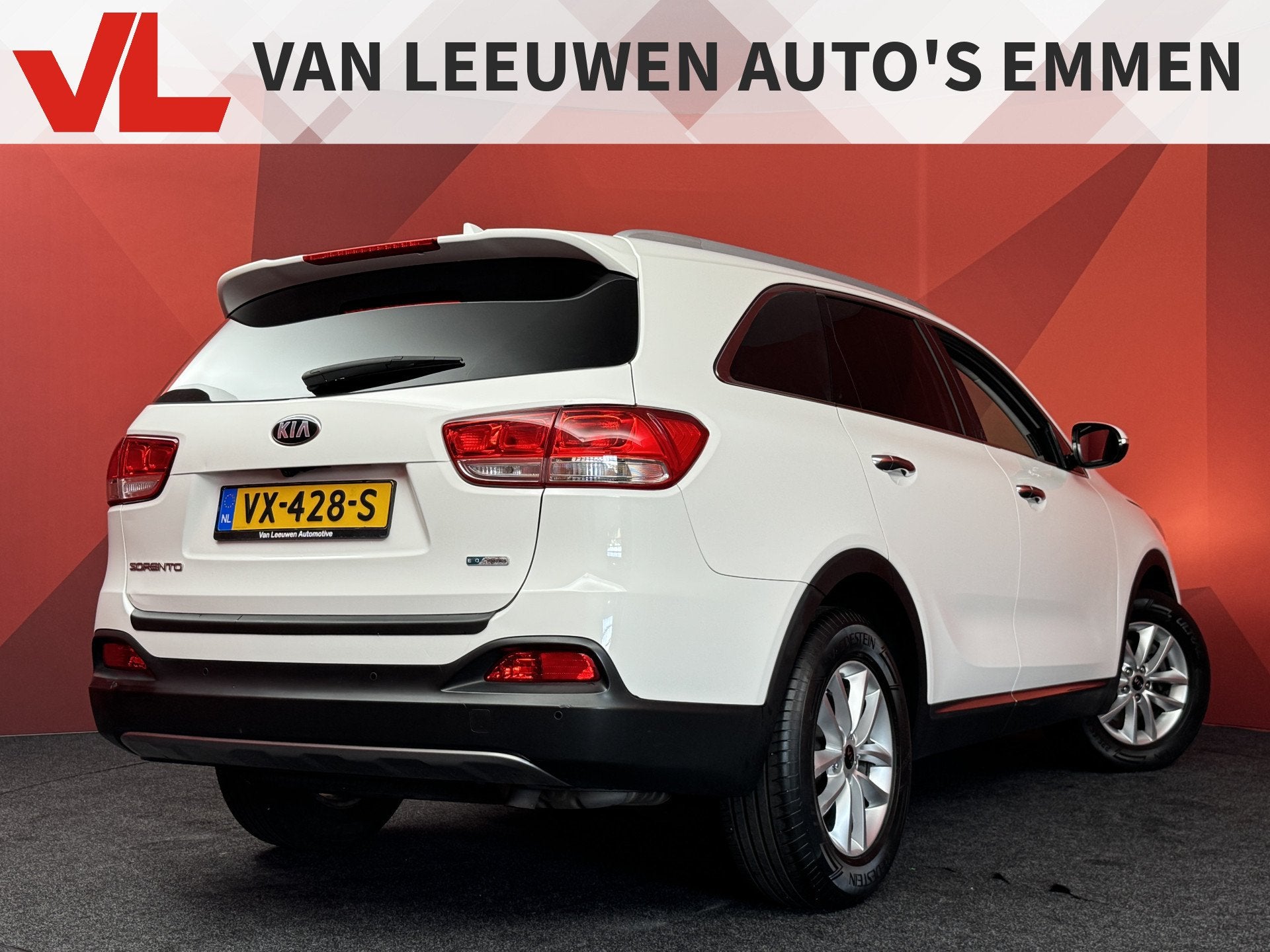 Kia Sorento, Auto's, Automaat, Stof, Wit, Origineel Nederlands
