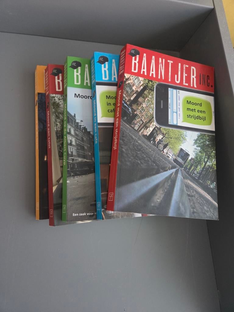 Baantjer Inc. serie 1 t/m 5 - De Fontein, Ophalen, Gelezen, Appie Baantjer