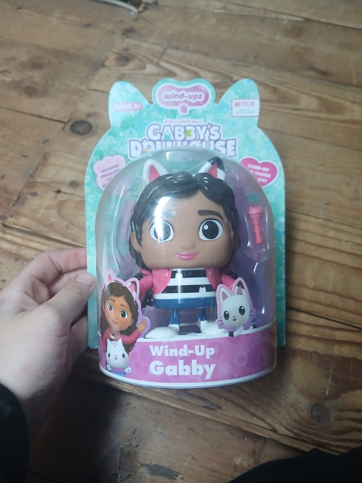 Nieuwe Gabby's Dollhouse Wind-Up Gabby pop, Ophalen of Verzenden, Nieuw, Overige typen