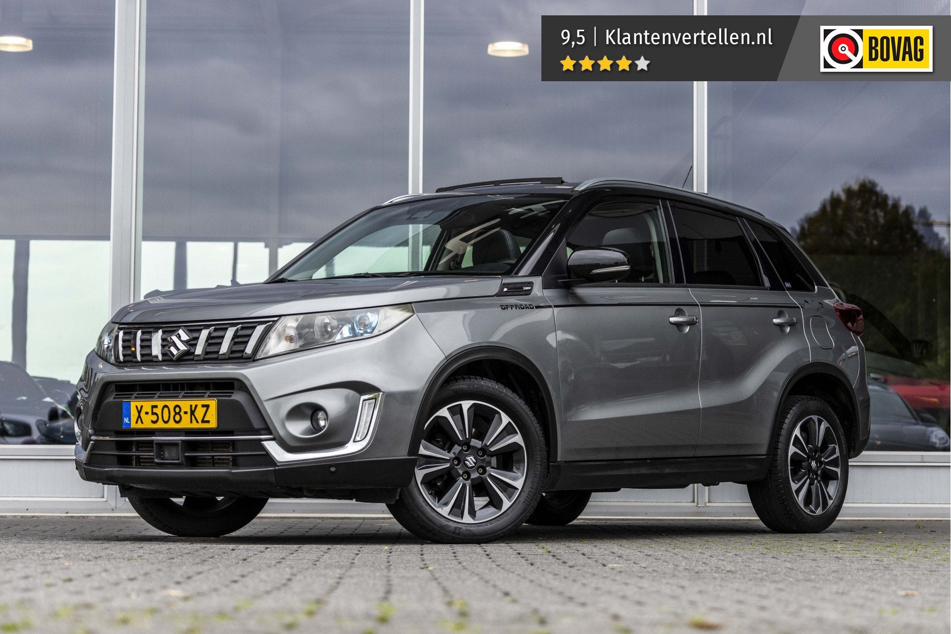 Suzuki Vitara 1.4 Boosterjet Select | Pano | Trekhaak | Carp, Auto's, 12 maanden, Gebruikt, 400 kg, Leder en Stof