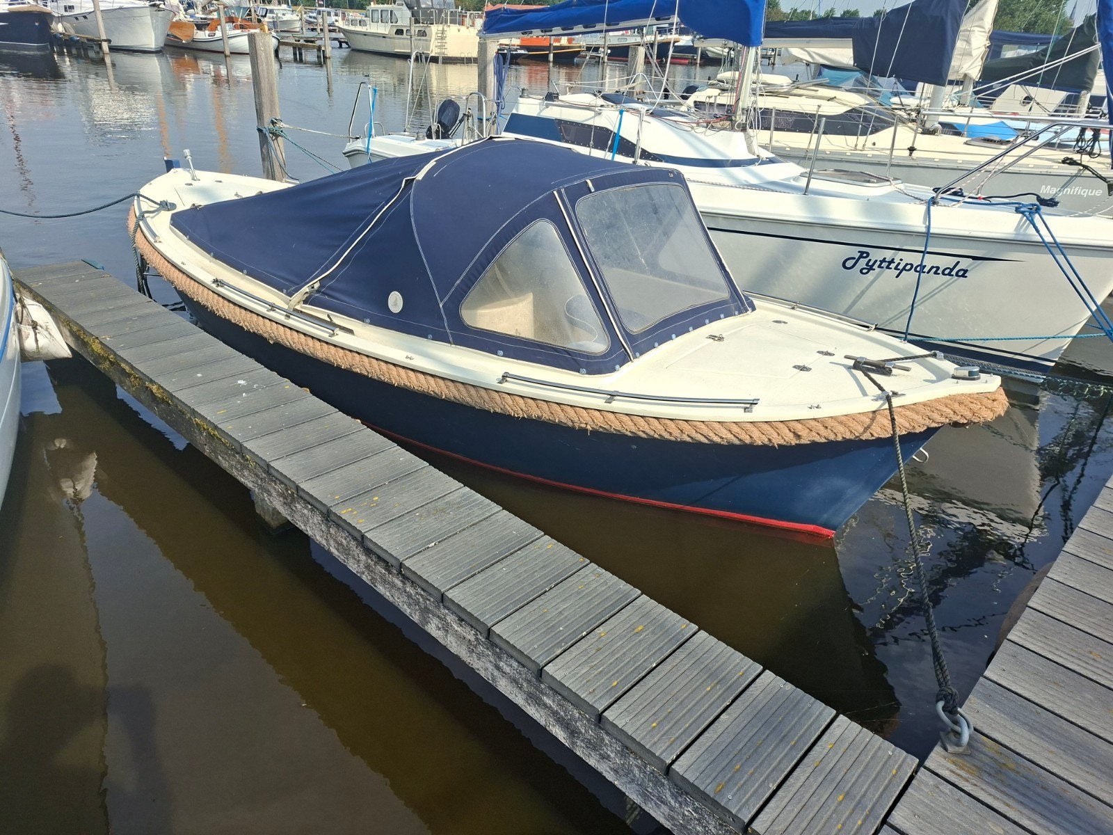 Spitsgatsloep Orkaan 2004 met trailer ! sloep 630, Watersport en Boten, Gebruikt, Binnenboordmotor, Diesel, Sloep