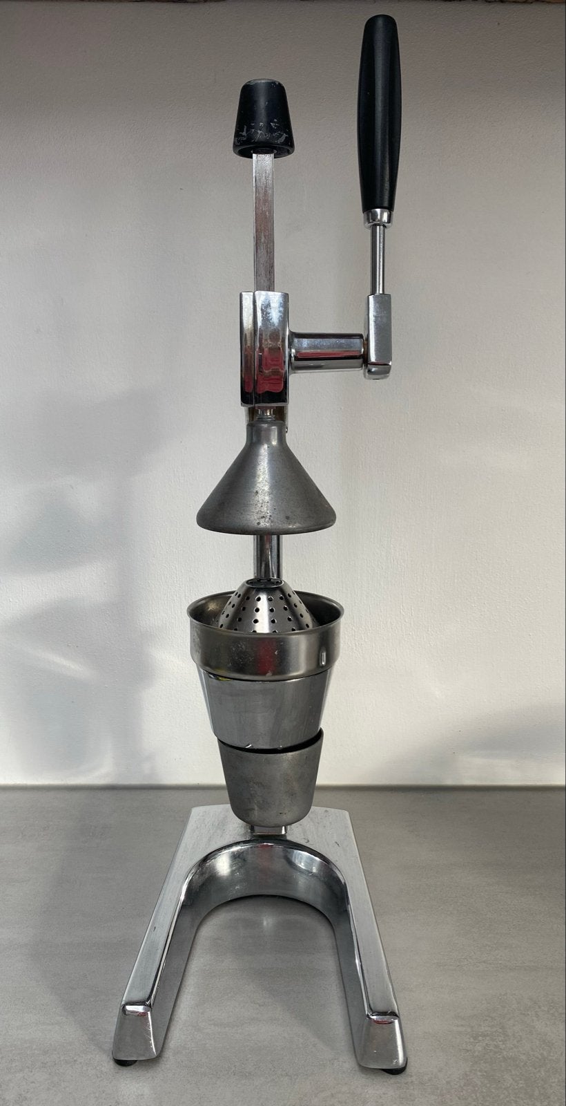 Vintage Ramcon citruspers - robuust en functioneel, Ophalen of Verzenden, Gebruikt