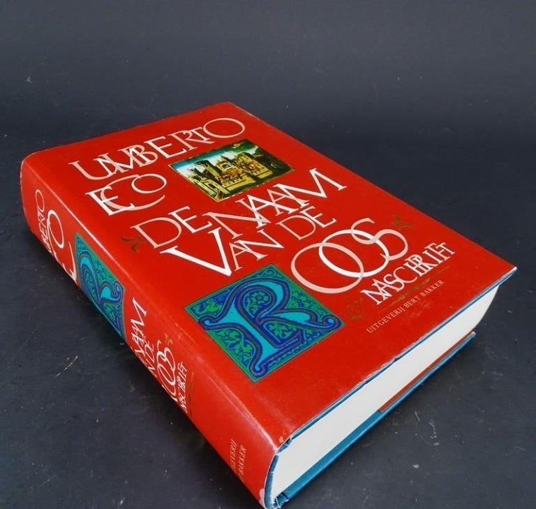 De Naam van de Roos & Nascchrift - Umberto Eco, Boeken, Gelezen, Umberto Eco, Verzenden, Nederland
