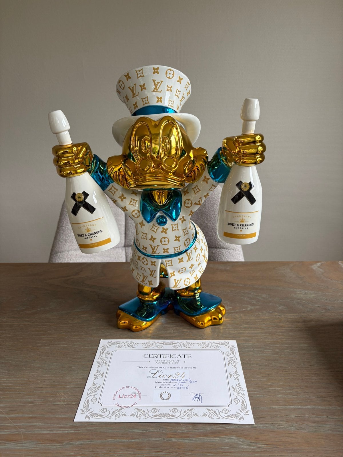 Dagobert Duck LV lior24, Verzamelen, Ophalen of Verzenden, Nieuw