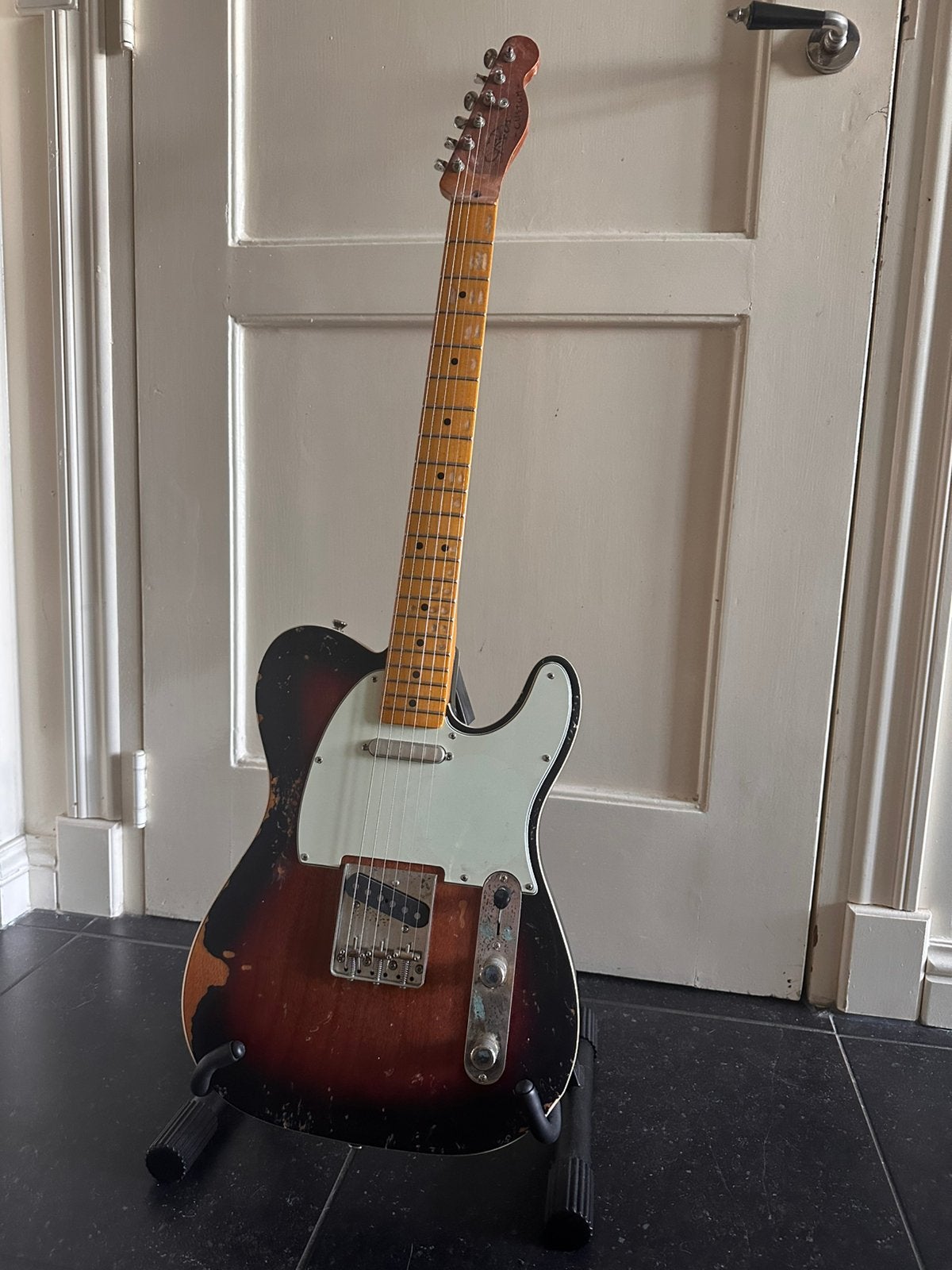 Fender Squier Telecaster Relic met Smitty Classic pick-ups, Ophalen of Verzenden, Gebruikt, Solid body, Fender
