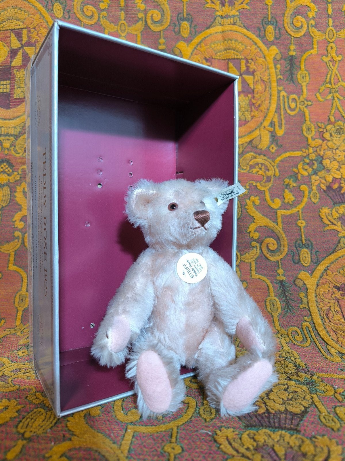 Steiff Teddy Rose 1925 Replica - Limited Edition, Verzamelen, Poppen, Ophalen of Verzenden, Zo goed als nieuw, Pop