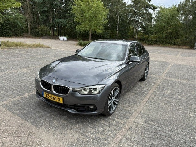 BMW 3-Serie 335d X-drive 313pk Aut 2018 Grijs lees tekst, Automaat, 1800 kg, 2993 cc, Bruin