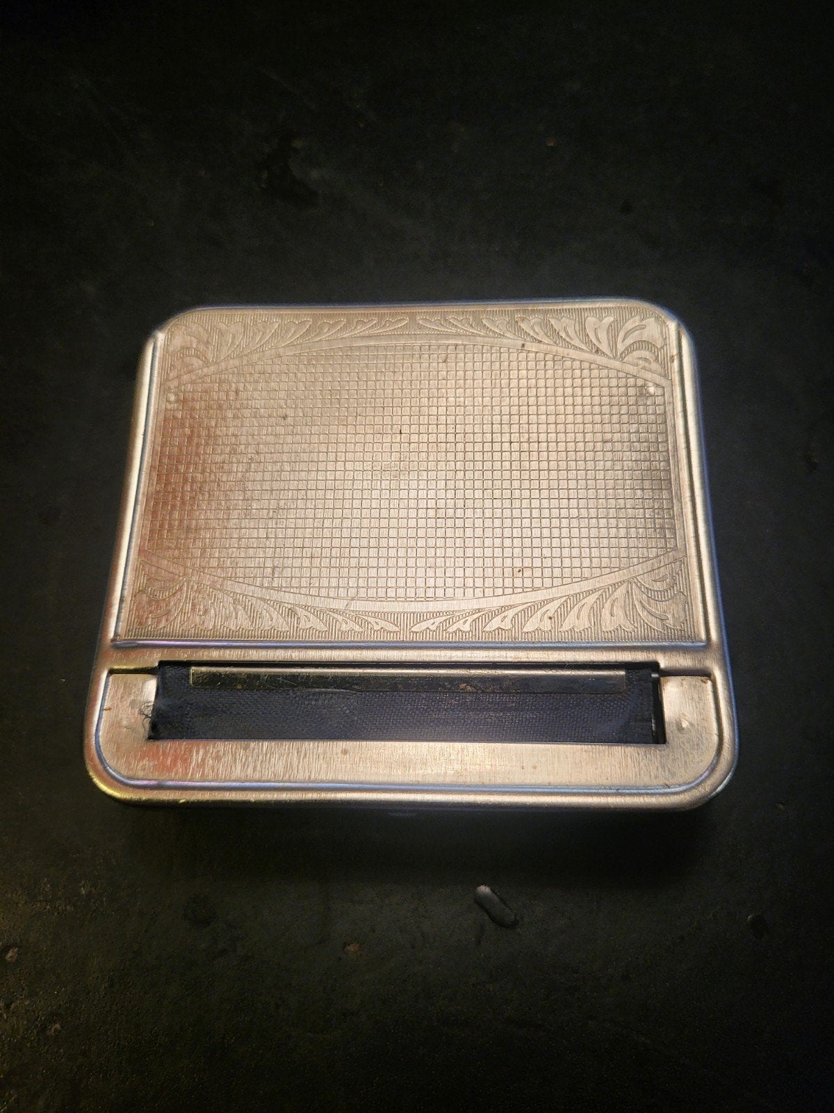 Vintage sigarettenroller / tabaksdoos, Tabaksdoos of Verpakking, Gebruikt, Onbekend, Ophalen of Verzenden