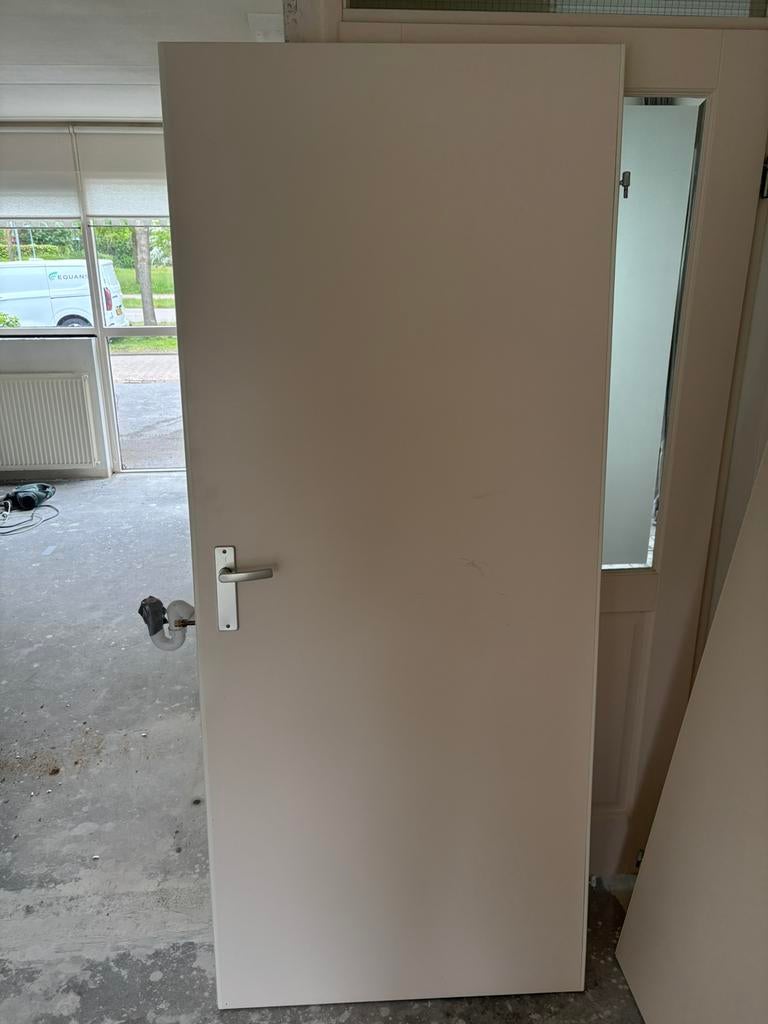 Opdek deuren, Doe-het-zelf en Verbouw, Deuren en Horren, Ophalen, Zo goed als nieuw, Binnendeur, 200 tot 215 cm