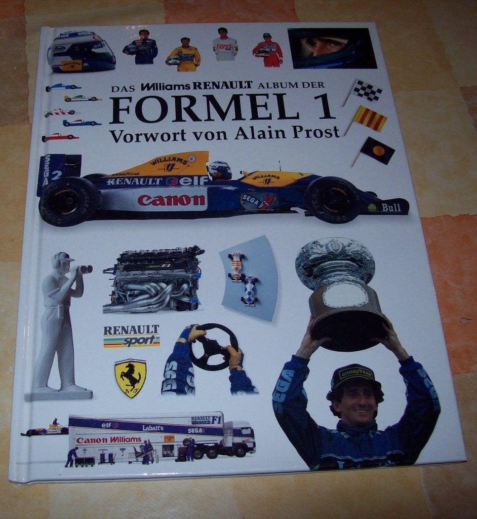 boek Williams-Renault F1 team seizoen 1993, Ophalen of Verzenden, Nieuw, Renault