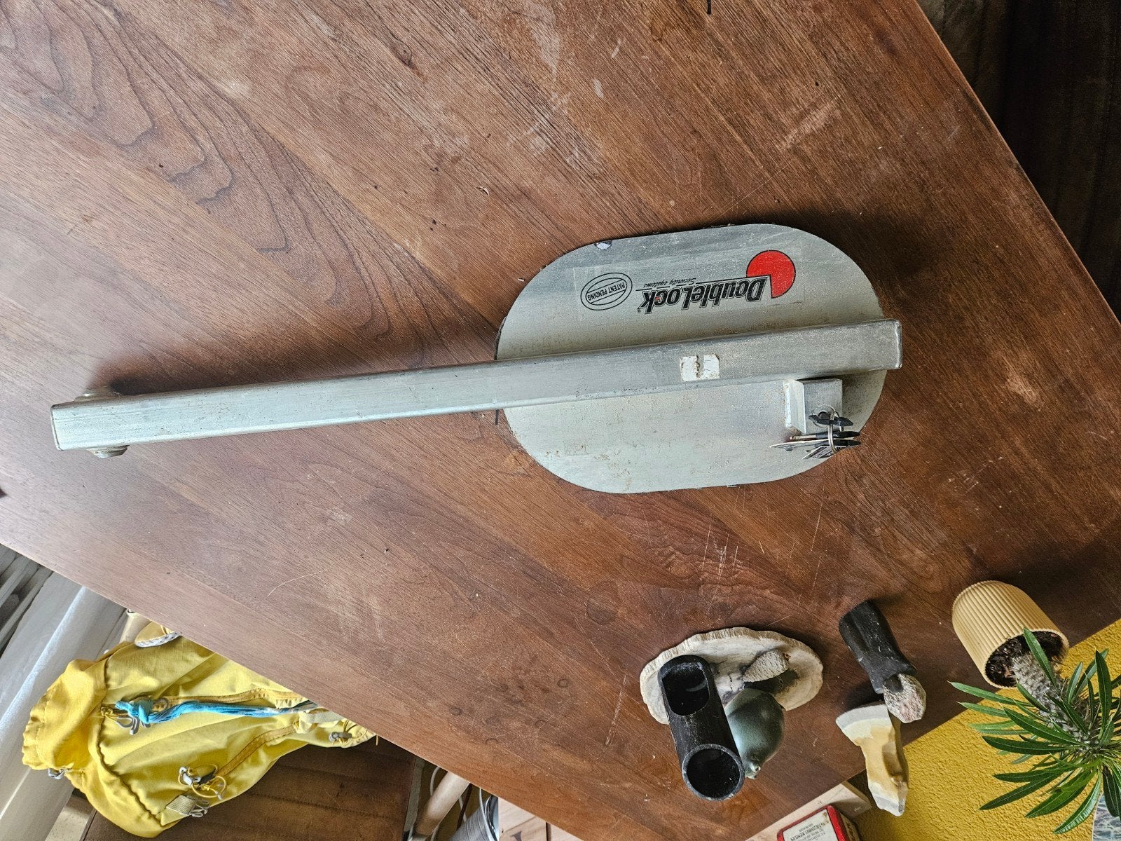 DoubleLock wielklem / wielslot aanhanger / aanhangerslot, Ophalen of Verzenden, Gebruikt
