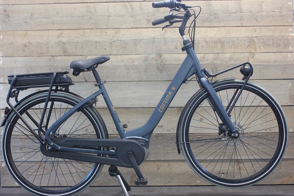 Cortina E-common Family 500wh River Blue na inruil €2499, Fietsen en Brommers, Fietsen | Dames | Moederfietsen, Niet ingevuld