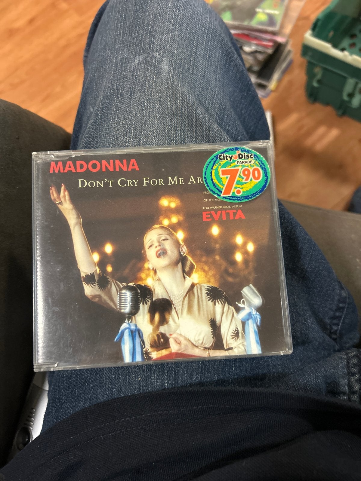 Madonna - Don't Cry For Me Argentina CD Single, Ophalen of Verzenden, Gebruikt