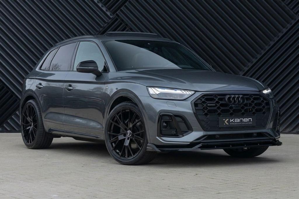 Audi Q5 55 TFSI e quattro S-Line Luchtv. ACC Pano Memory B&O, Automaat, 12 maanden, Zwart, 4 cilinders