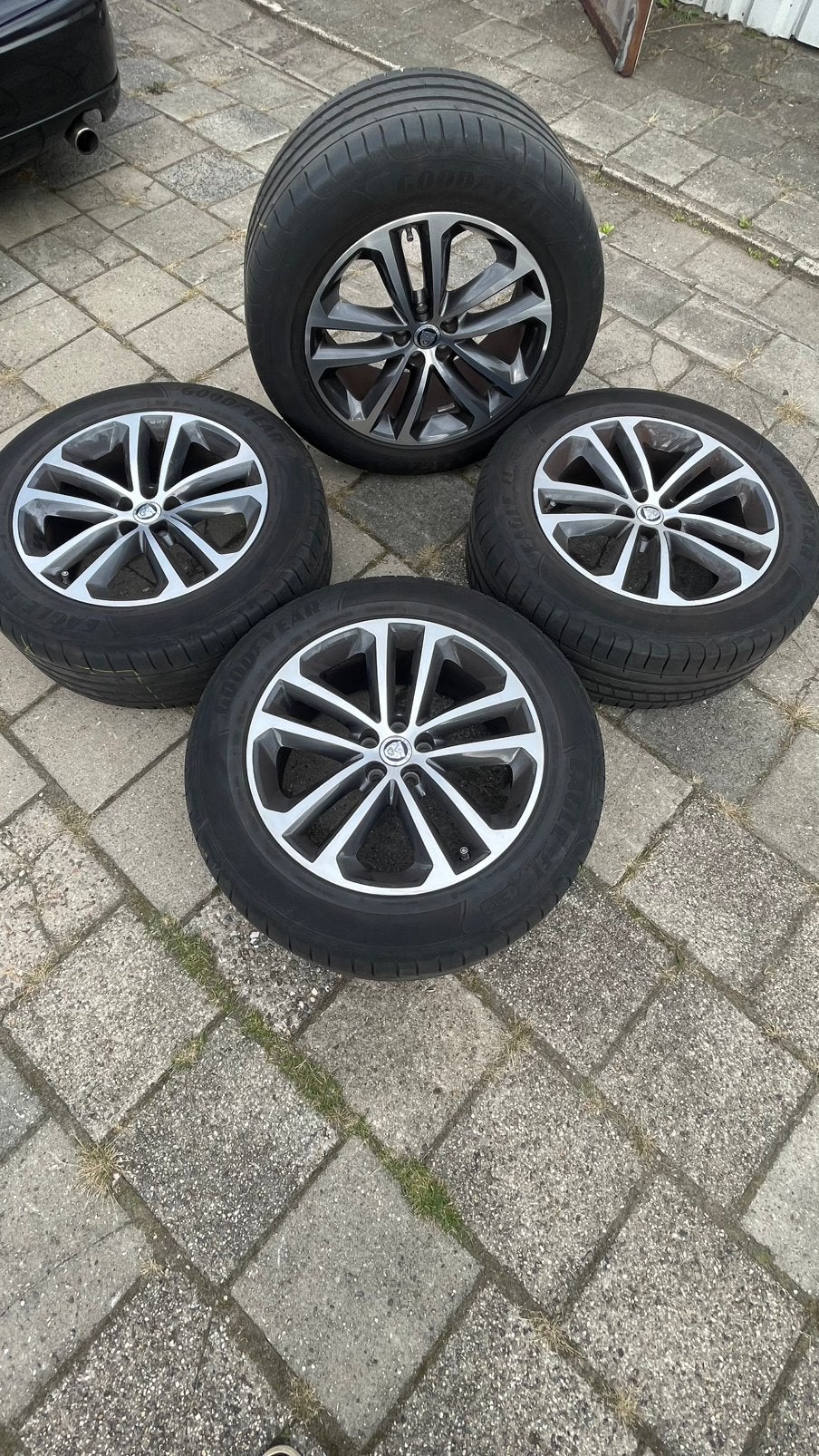 Aangeboden 4 x 255/55/19 Zomerbanden Goodyear Eagle SUV, 255 mm, Band(en), Zomerbanden, Ophalen