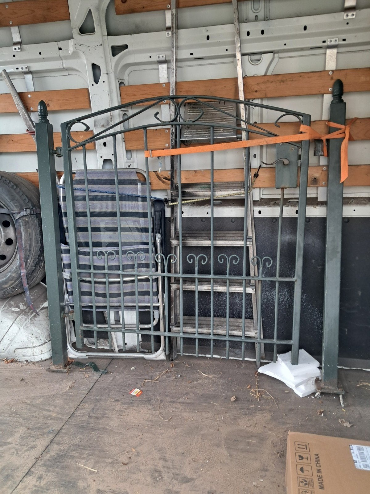 prachtig  sier inlooppoortje, Tuin en Terras, Tuinhekken en Hekwerk, Ophalen, Zo goed als nieuw, IJzer, Sierhekwerk