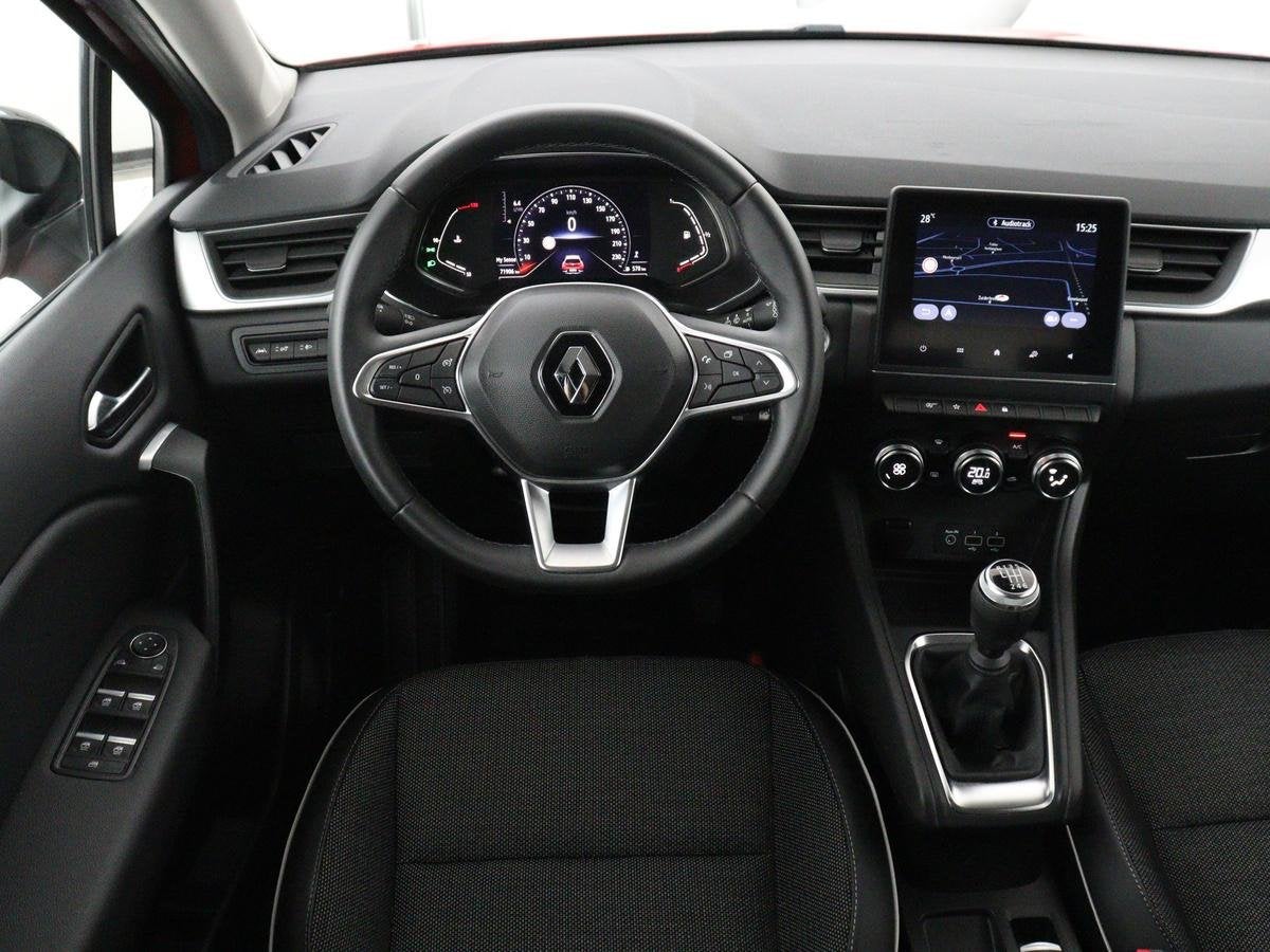 Renault Captur 1.0 TCe 90 Intens | Camera | Navigatie | Carp, Auto's, Renault, Voorwielaandrijving, Gebruikt, Euro 6, Leder en Stof