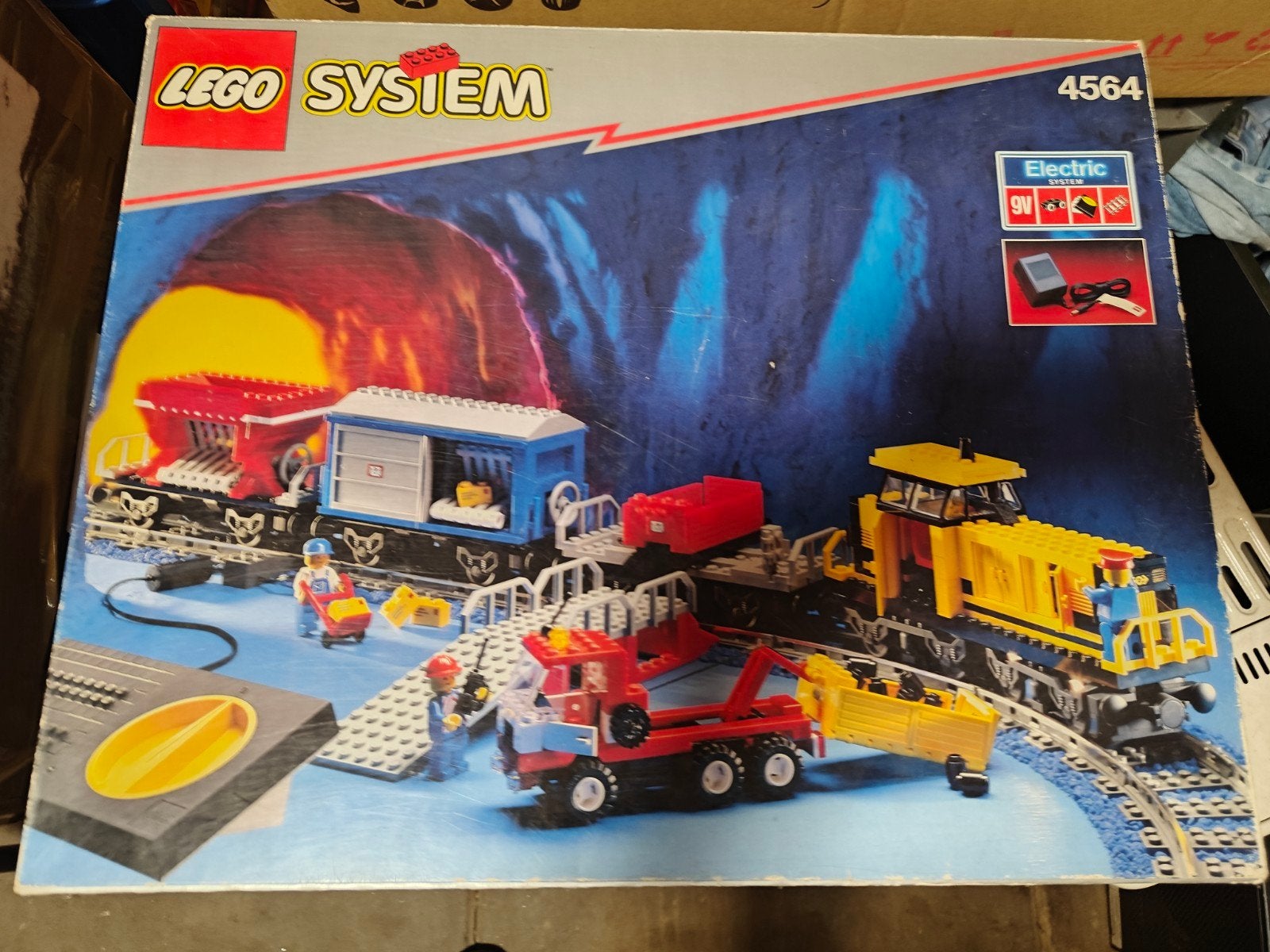 Lego 9v trein 4564 in doos, Ophalen