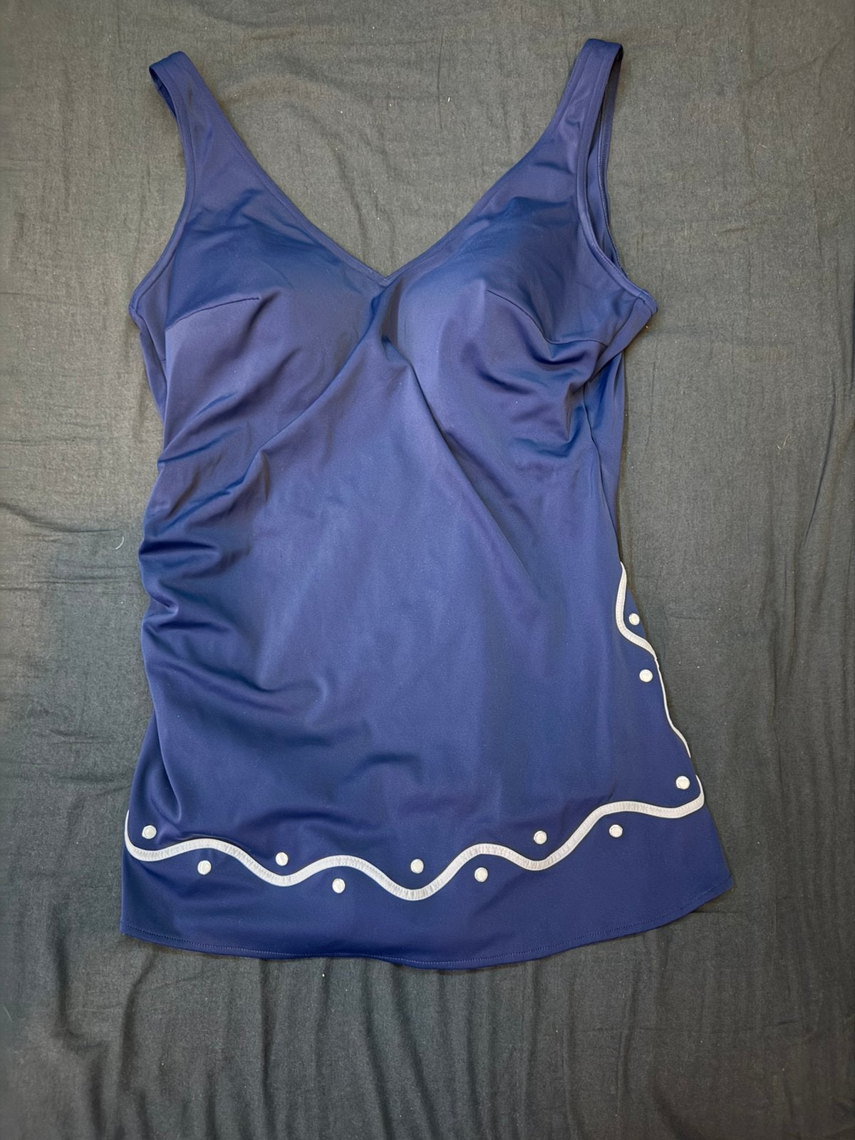 Bahama donkerblauw zwemjurkje /badpak – Maat 42 (Cup C)Nieuw, Kleding | Dames, Ophalen of Verzenden, Nieuw, Blauw, Badpak