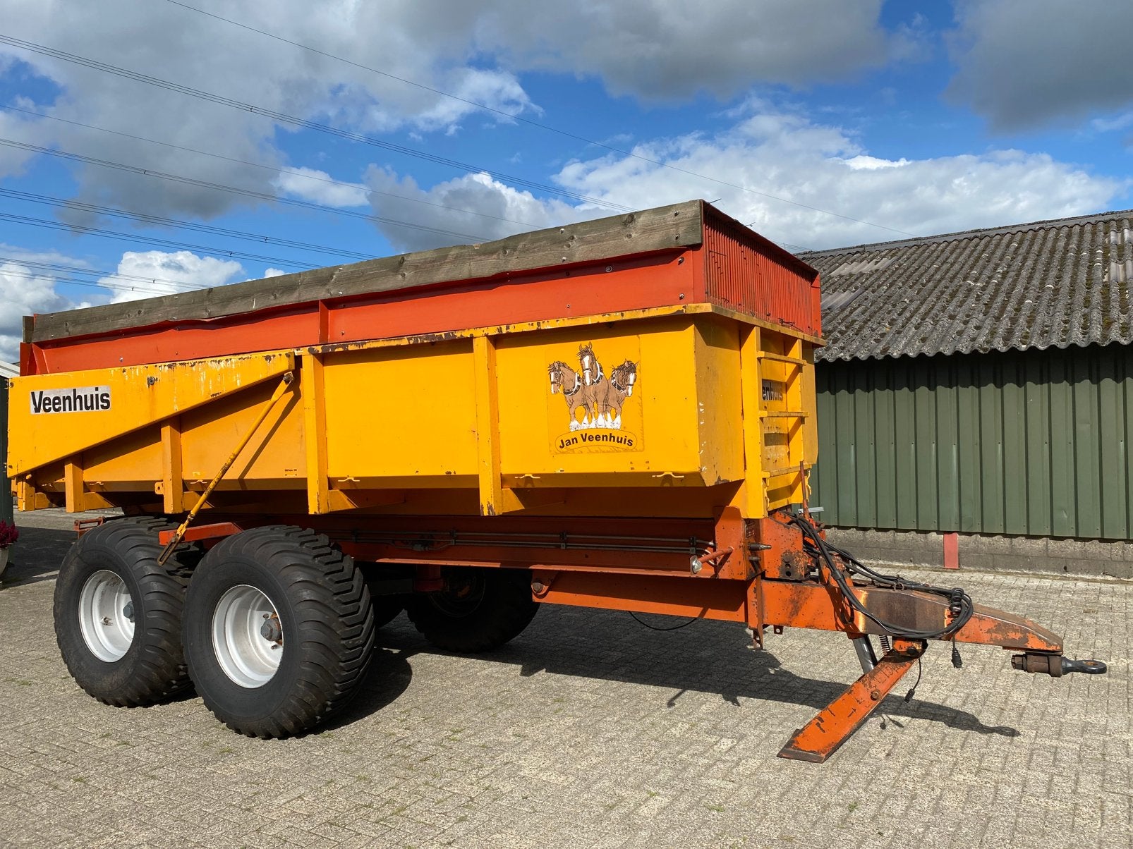 Veenhuis 11 tons kieper, Zakelijke goederen, Ophalen