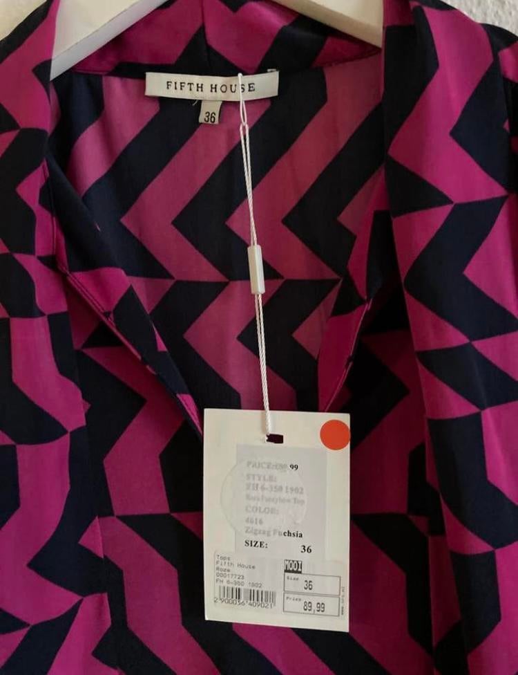 Nieuw Kleurrijke Blouse FIFTH HOUSE (36), Ophalen of Verzenden, Zo goed als nieuw