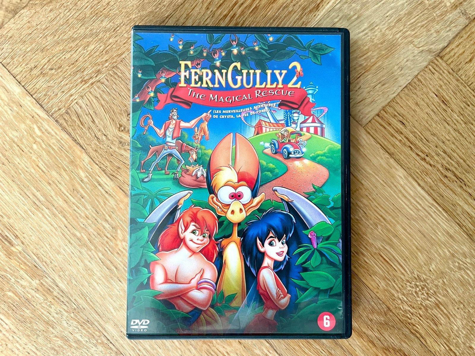 Fern Gully 2 - The Magical Rescue DVD (nette staat, met NL), Tekenfilm, Amerikaans, Nederlands, Ophalen of Verzenden