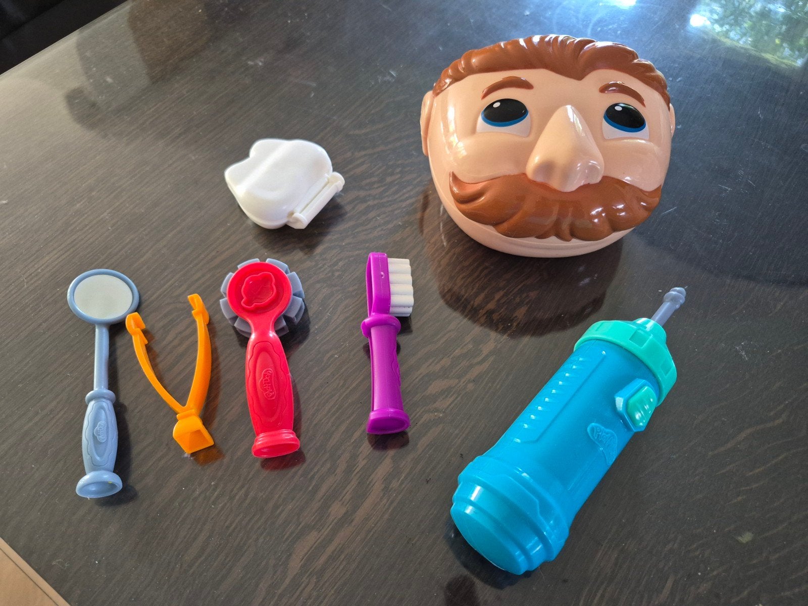Play-Doh tandarts set (zonder klei), Ophalen of Verzenden, Zo goed als nieuw, Jongen of Meisje