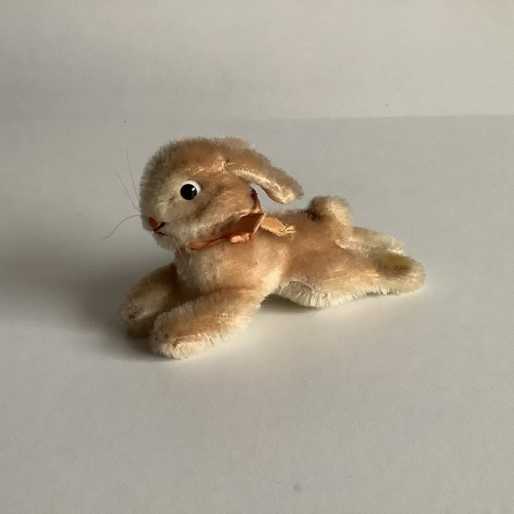 Vintage Steiff minihaasje - konijntje "Lieghase", Ophalen of Verzenden