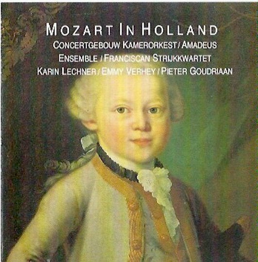 MOZART In Holland CD ERASMUS TOP CONDITIE, Ophalen of Verzenden, Classicisme, Gebruikt, Overige typen