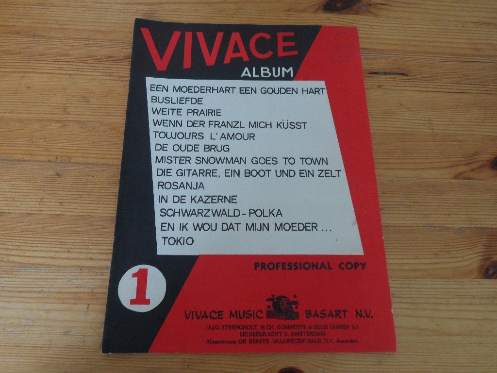 Vivace album 1, Ophalen of Verzenden, Artiest of Componist, Populair, Gebruikt