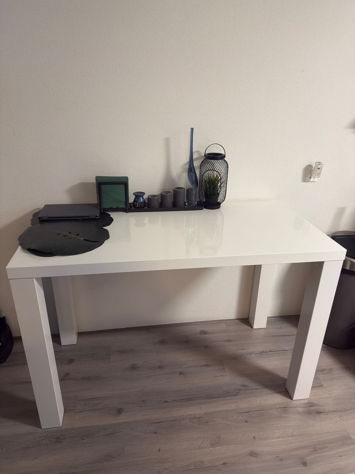 Ikea Salon/Bartafel met 2 Barstoelen, Huis en Inrichting, Kunststof, Gebruikt, 100 tot 150 cm, Tot twee personen