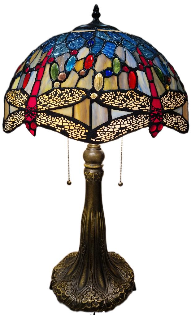 Tiffany stijl tafellamp 1.9, Huis en Inrichting, Lampen | Tafellampen, 50 tot 75 cm, Nieuw, Ophalen of Verzenden, Glas
