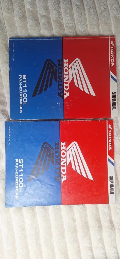 Honda ST1100 Pan European Shop Manual (2 delen), Ophalen of Verzenden