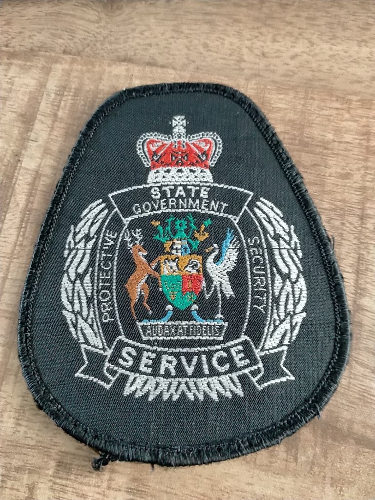 Australië Politie patch , State Government Service, Verzenden, Overige soorten, Overige gebieden, Embleem of Badge