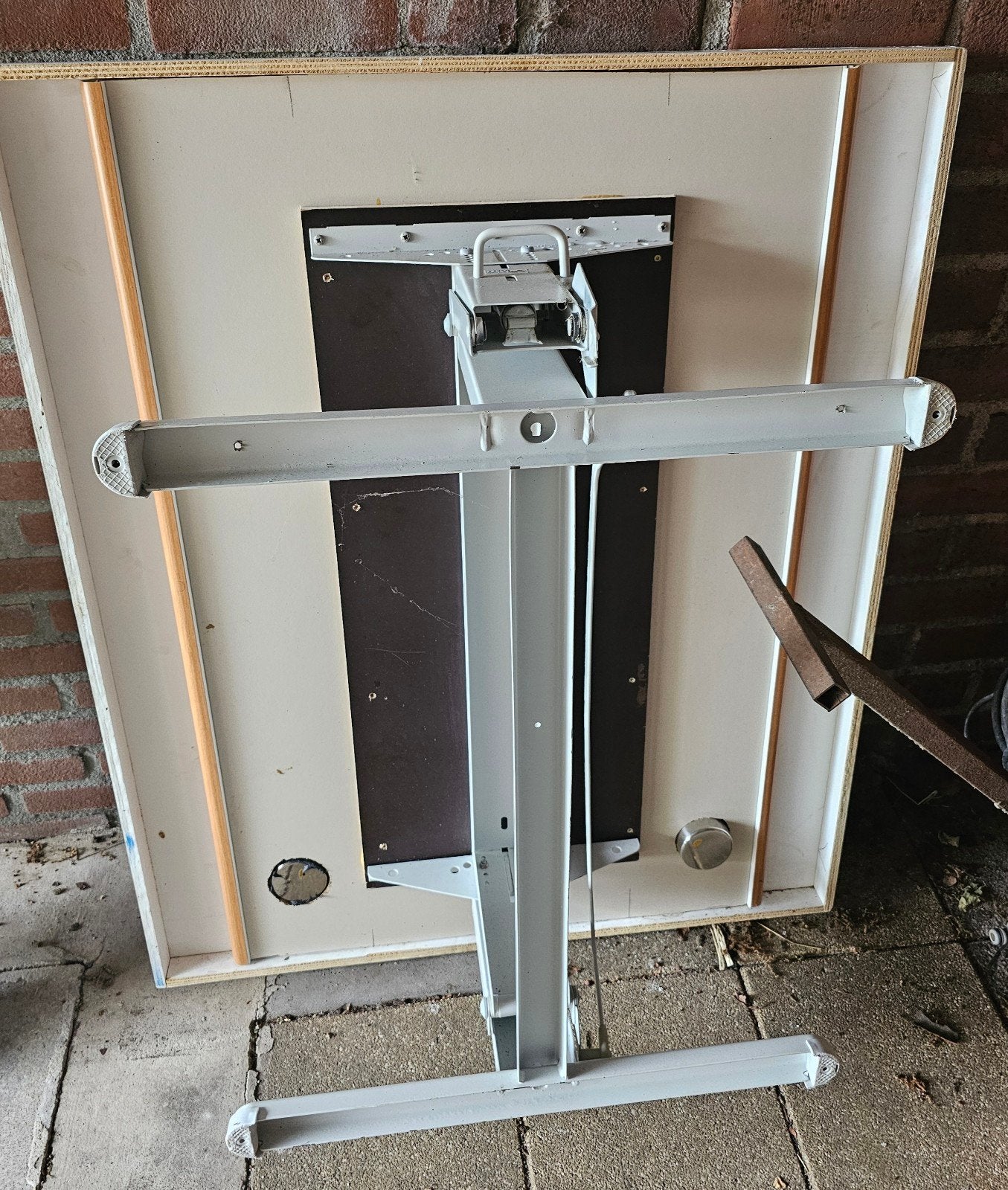 Tafel voor camper of caravan - inklapbaar, Caravans en Kamperen, Ophalen of Verzenden, Gebruikt