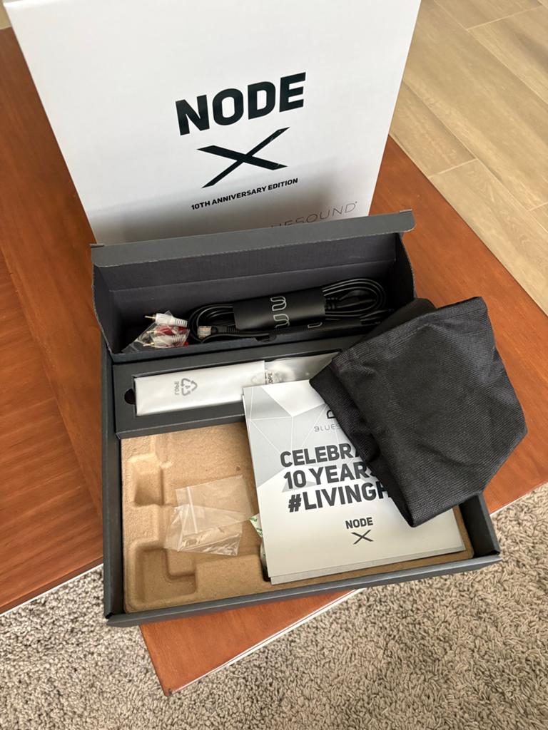 Bluesound NODE X 10th Anniversary Edition, Ophalen of Verzenden, Zo goed als nieuw, Overige merken, Losse componenten