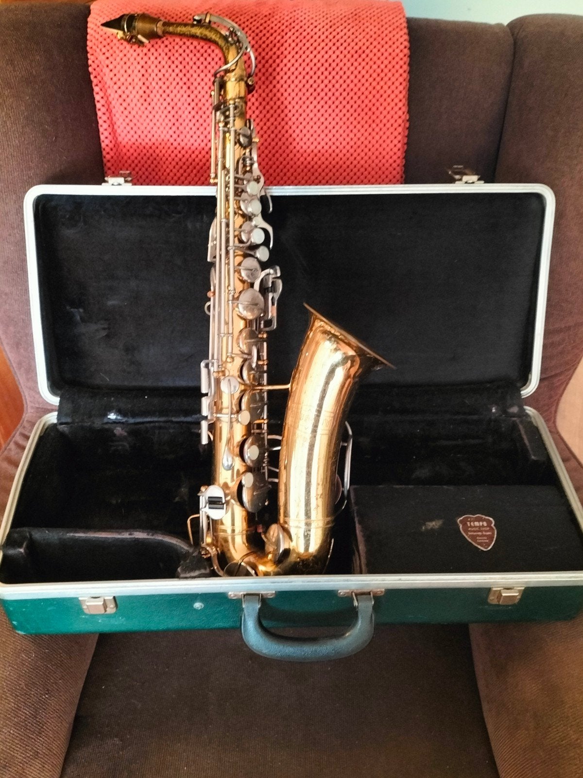 Selmer Bundy Altsaxofoon uit 1972, Ophalen of Verzenden, Gebruikt, Alt, Met koffer