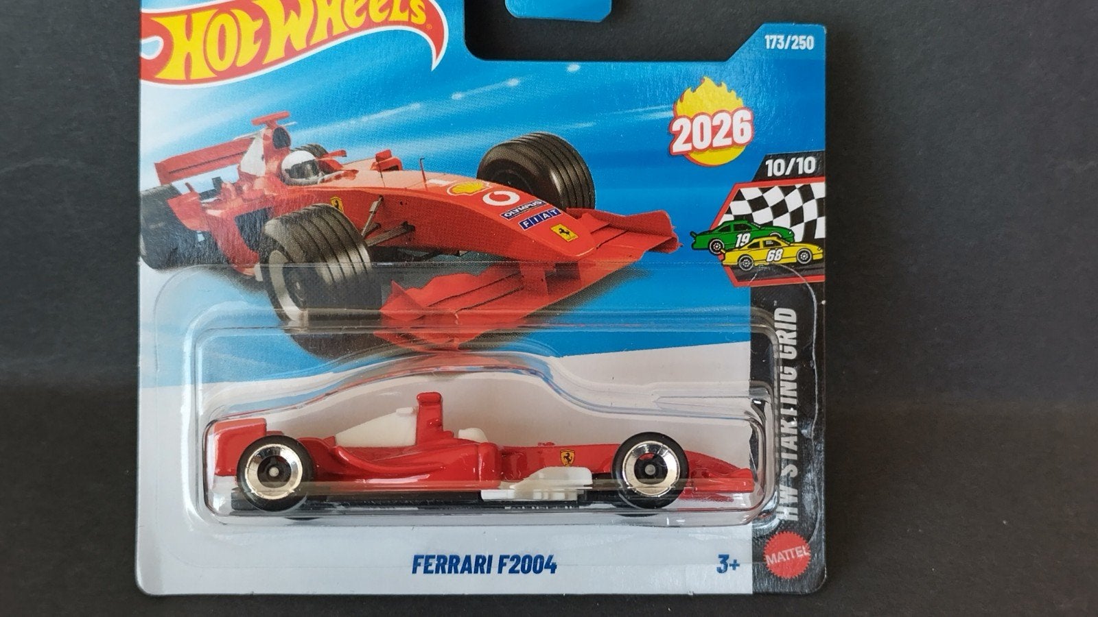 Ferrari F1 F2004  Schumacher 1:64 Hotwheels Pol, Auto, Verzenden, ., Nieuw