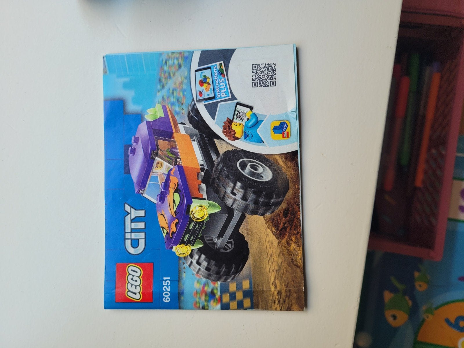 Lego city monstertruck 60251, City, Lego, Ophalen of Verzenden, Zo goed als nieuw