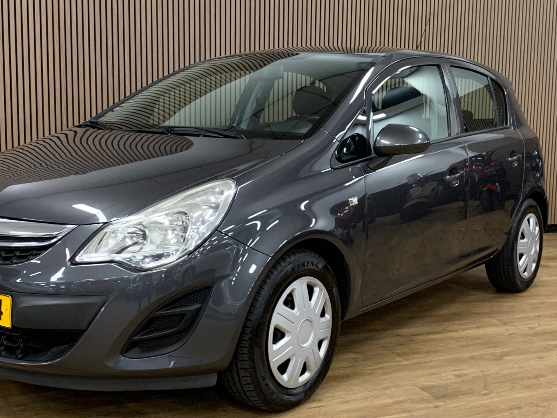 Opel Corsa 1.2-16V Edition|137000KM|Airco|5 Deurs|, Voorwielaandrijving, Euro 5, Gebruikt, Zwart