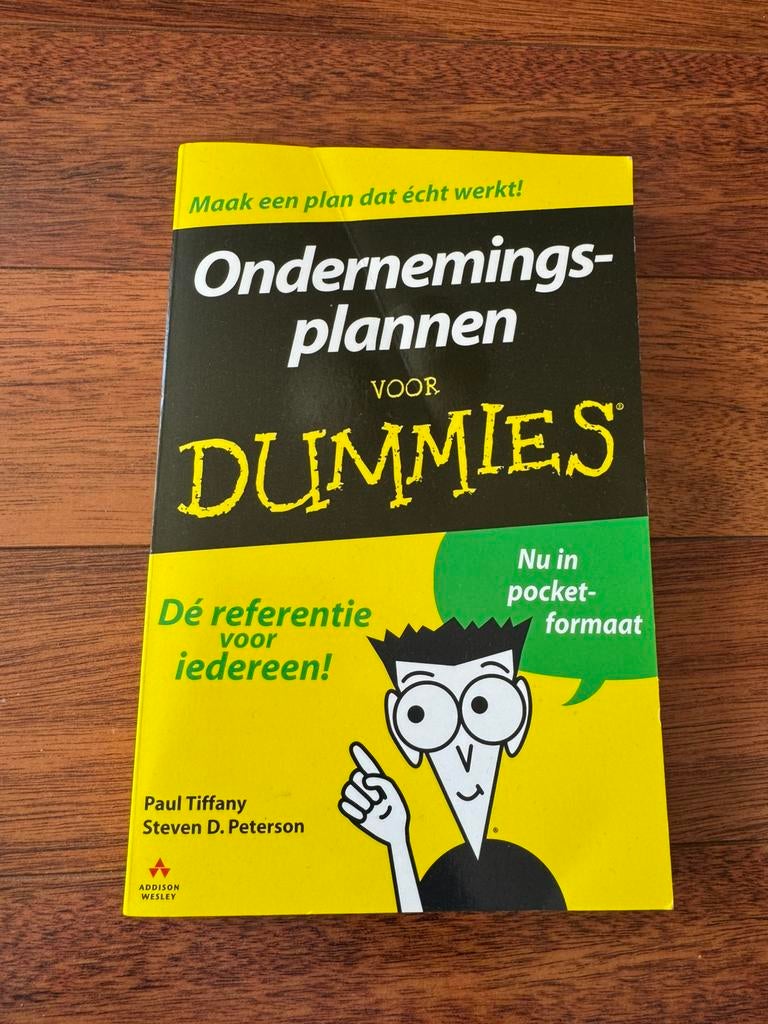 P. Tiffany - Ondernemingsplan voor Dummies, Ophalen of Verzenden, Gelezen, P. Tiffany; S.D. Peterson