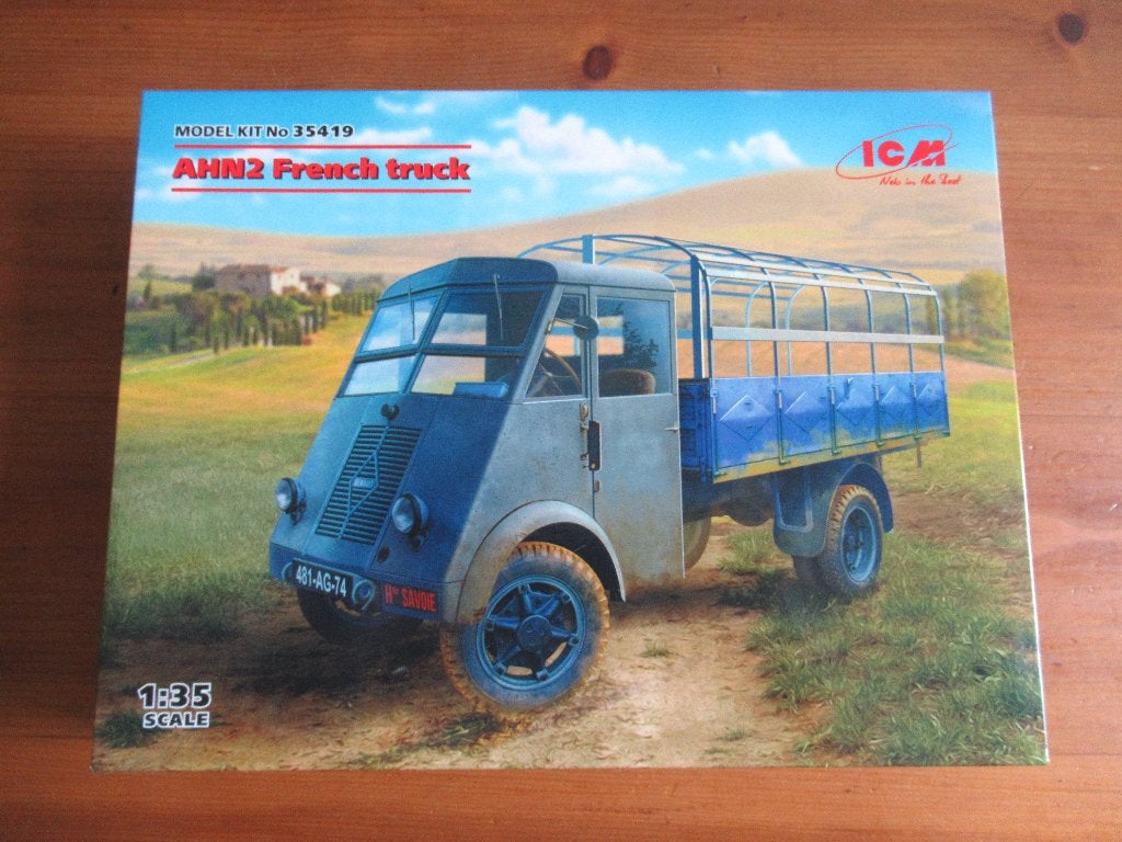 Renault AHN-2 French Truck (ICM 1/35), Overige merken, 1:32 tot 1:50, Nieuw, Ophalen of Verzenden