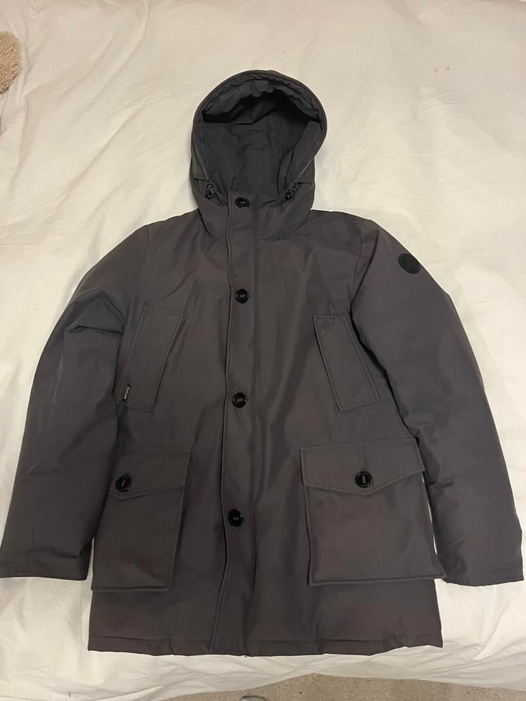 Airforce Winterjas Heren Maat S Grijs, Kleding | Heren, Jassen | Winter, Ophalen of Verzenden, Zo goed als nieuw, Maat 46 (S) of kleiner