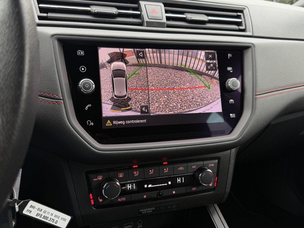 SEAT Ibiza 1.5 TSI EVO FR 150PK Led|Nav|Camera|Carplay Zwart, Auto's, Seat, Voorwielaandrijving, Stof, Huisgarantie, 4 cilinders