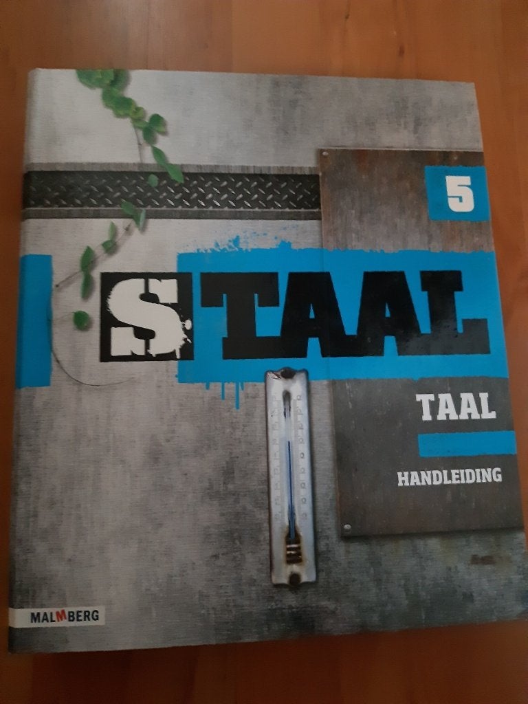 Staal groep 5 handleiding map Taal en taal plus, Malmberg, Ophalen of Verzenden, Zo goed als nieuw, Nederlands