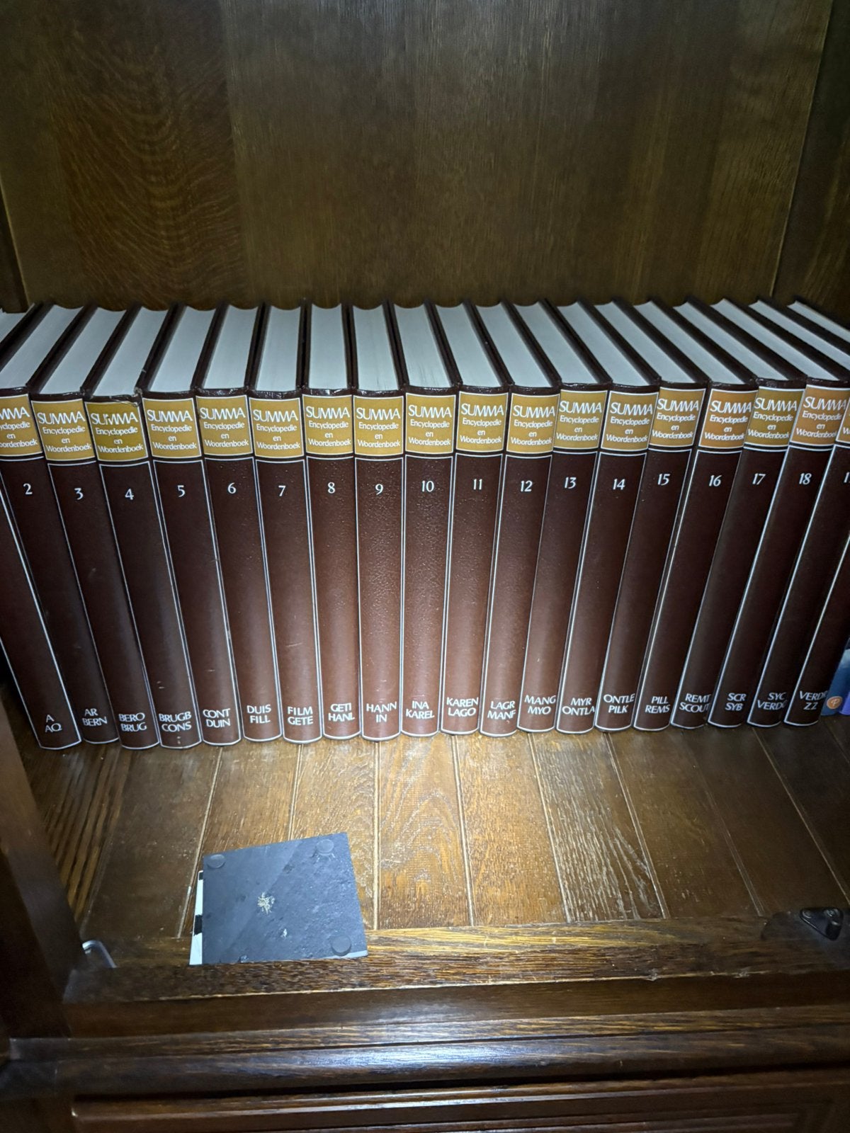 20 delige Summa encyclopedie 20 delig en Oosthoektimes atlas, Ophalen, Gelezen, Algemeen