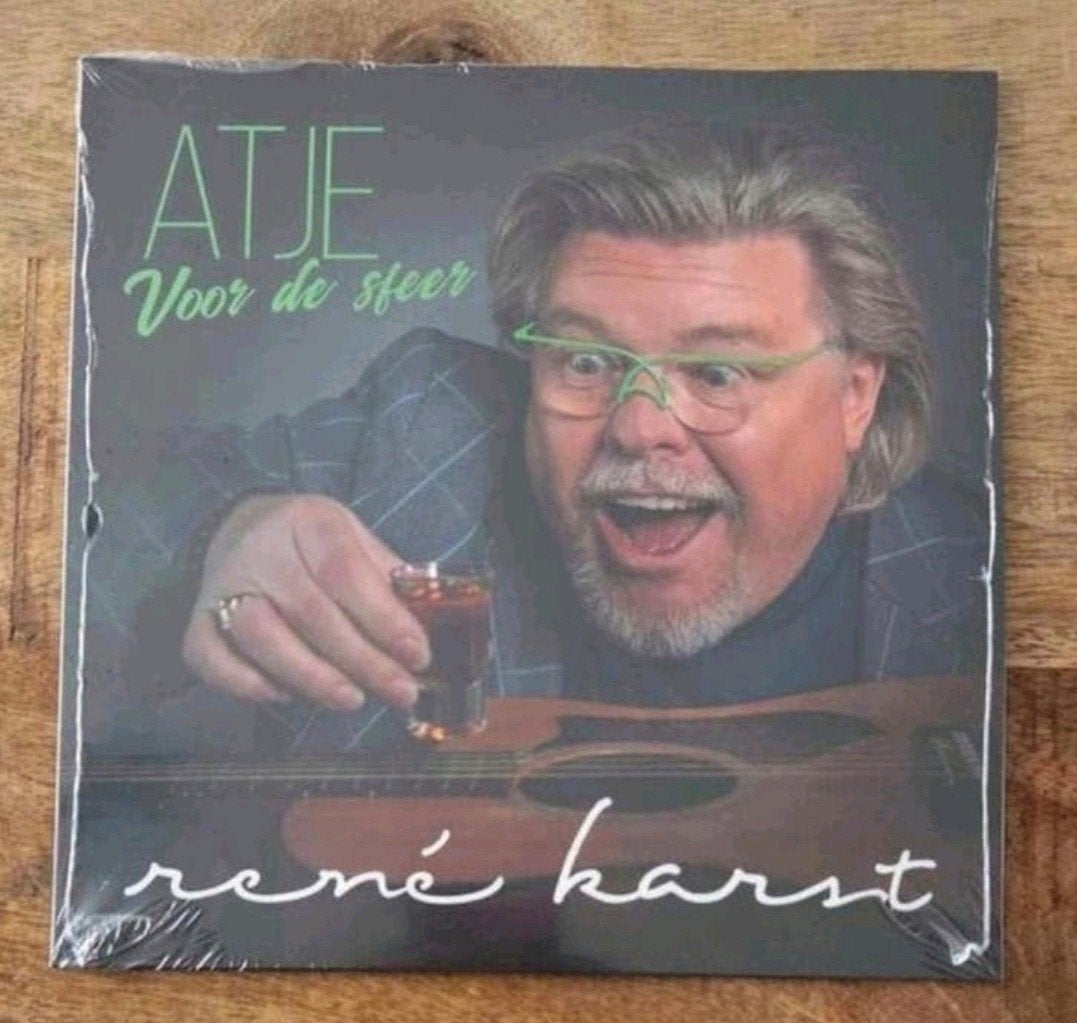 Single René karst atje voor de sfeer, Ophalen of Verzenden